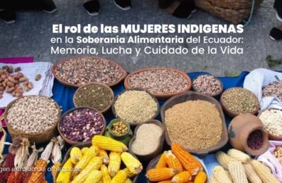 “El rol de las MUJERES INDIGENAS en la Soberanía Alimentaria del Ecuador: Memoria, Lucha y Cuidado de la Vida”