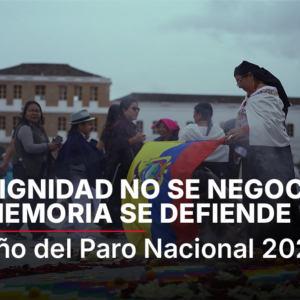 LA DIGNIDAD NO SE NEGOCIA, LA MEMORIA SE DEFIENDE