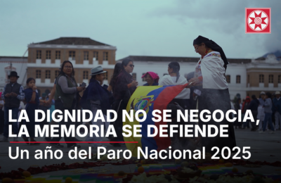 LA DIGNIDAD NO SE NEGOCIA, LA MEMORIA SE DEFIENDE